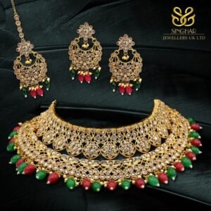 Gold Necklace Design 004