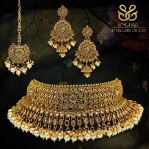 Gold Necklace Design 002